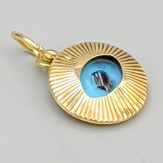 Hänge i Guld med Onda Ögat 14K 0.59g 13mm