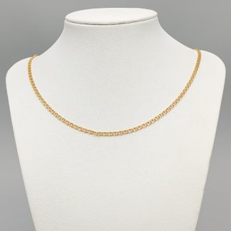43.5cm Bismarcklänk i Guld 18K 4.38g