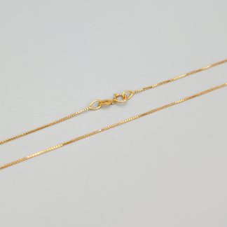 39cm Venezialänk i Guld 18K 1.13g