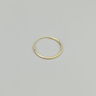 Enstaka Örhänge i Förgyllt Silver S925 0.29g 19mm