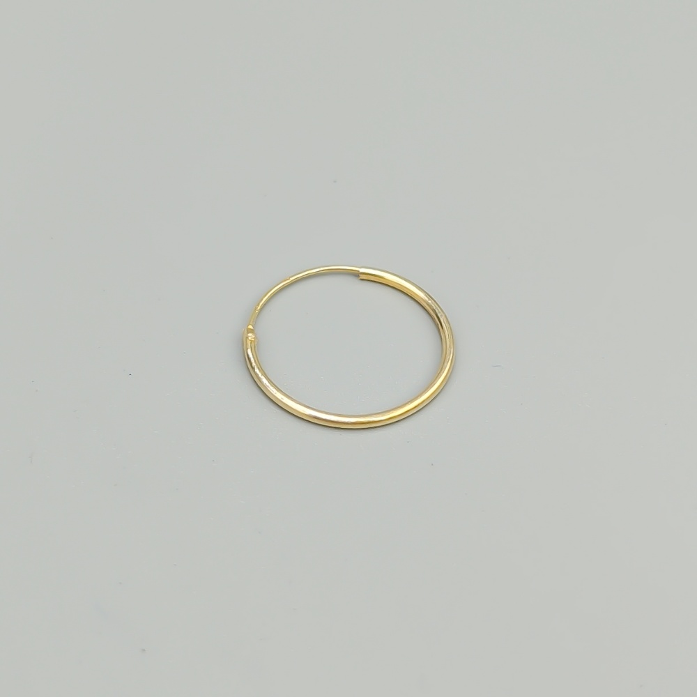 Enstaka Örhänge i Förgyllt Silver S925 0.29g 19mm