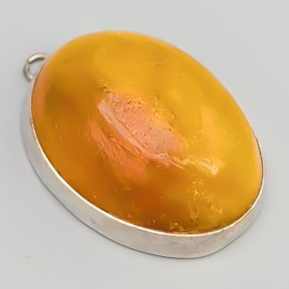 Hänge i Silver med Bärnsten S830 17.95g 42mm