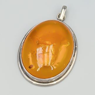 Hänge i Silver med Bärnsten S830 19.4g 51mm