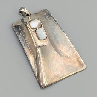 Hänge i Silver med Vita Stenar S830 15.4g 48mm