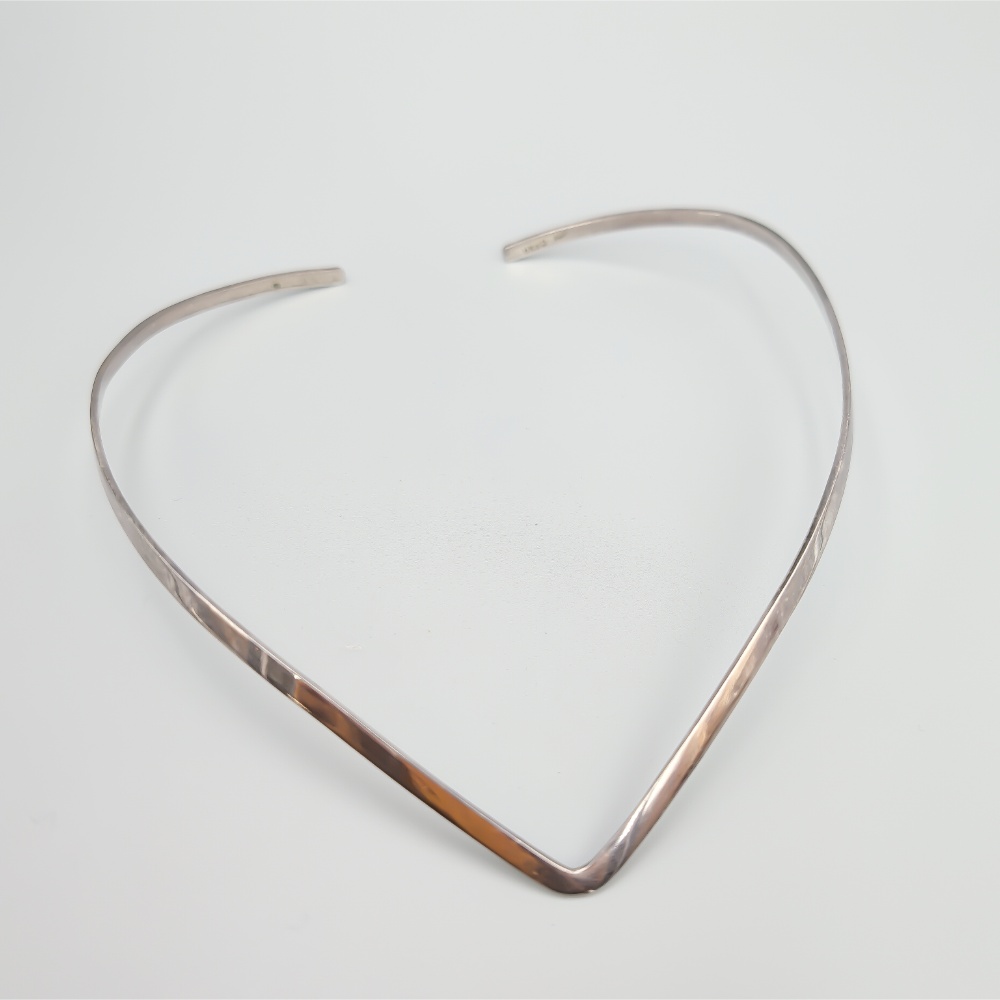 43cm Stelt halsband i Silver S925 20.33g - Bild 2