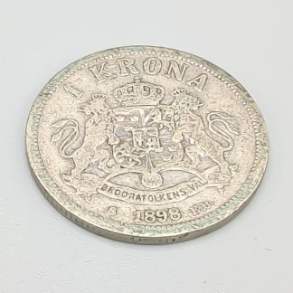 1 kr Sverige 1898 S800 7.21g 25mm