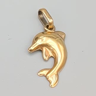 Hänge i Guld Delfin 18K 0.37g 17mm
