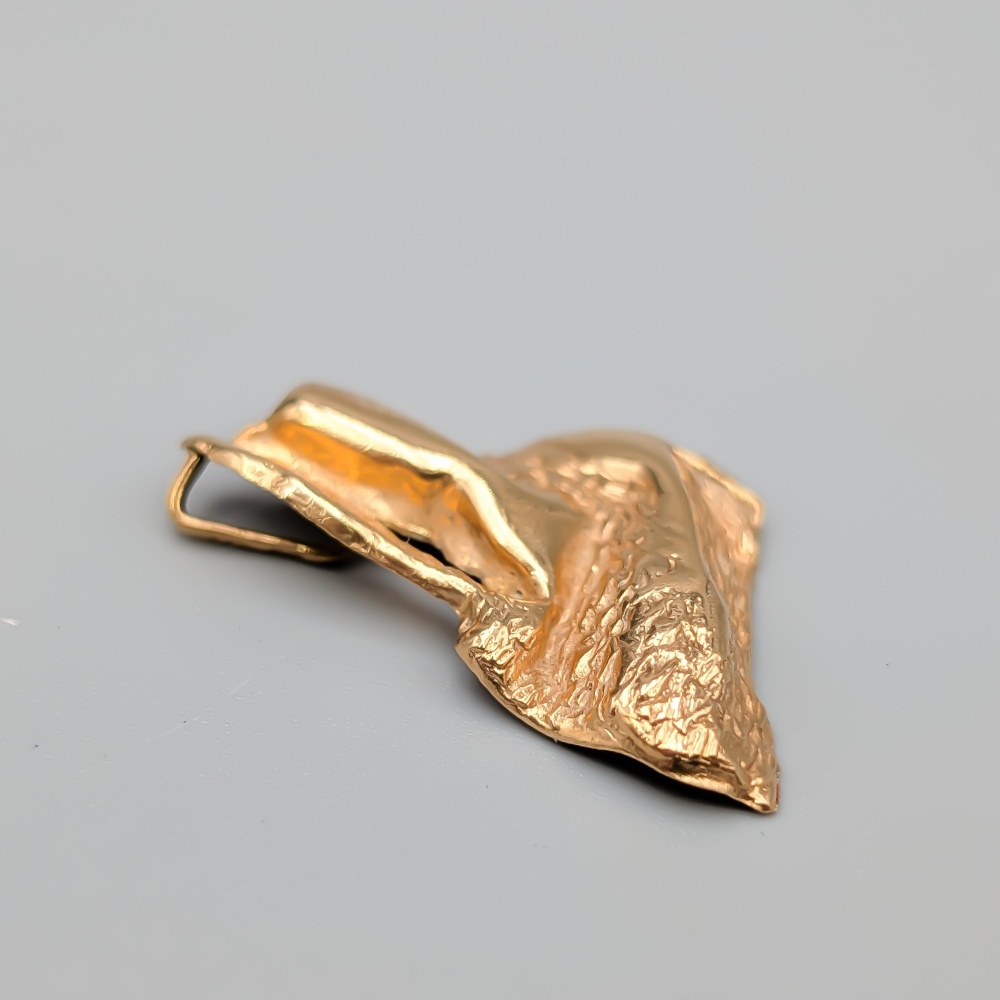Hänge i Guld 18K 1.07g 25mm - Bild 2