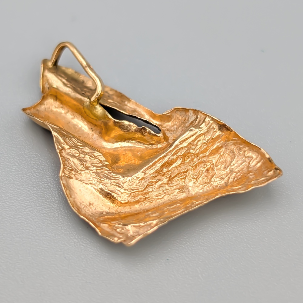 Hänge i Guld 18K 1.07g 25mm - Bild 3