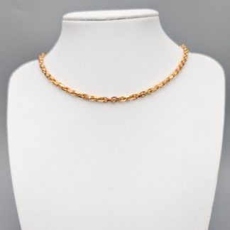 4.7cm Flackslipad Ankarlänk i Guld 18K 30.09g