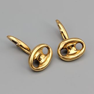 Manschettknappar i Guld 18K 12.27g 13mm