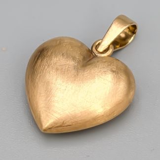 Hänge i Guld Hjärta 18K 1.06g 14mm