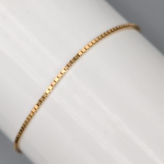 Venezialänk i Guld 18K 2.27g 25cm