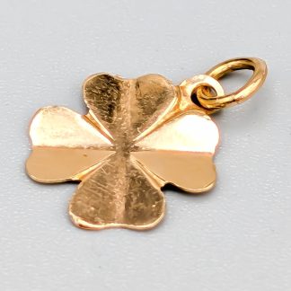 Hänge i Guld, Fyrklöver 18K 0.27g 12mm