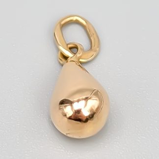 Hänge i Guld Droppe 18K 0.33g 10mm
