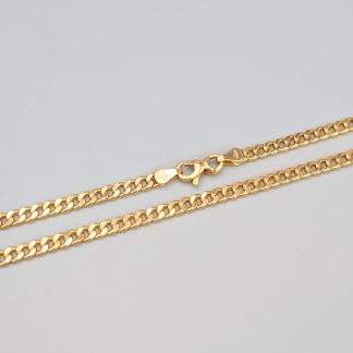 49cm Pansarlänk i Guld 18K 9g
