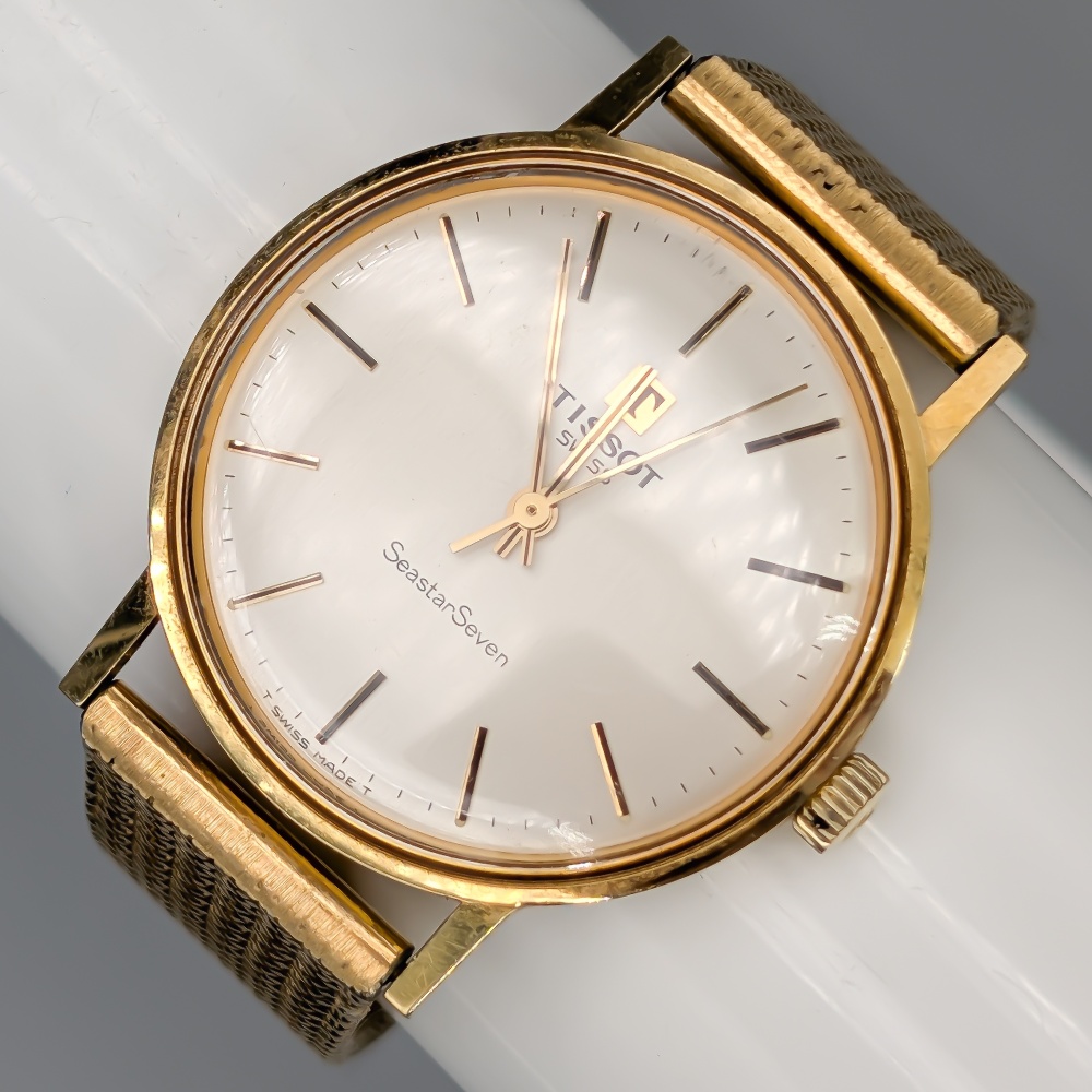 Tissot Seastar Seven Guldklocka 18K 56.37g 19cm