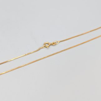 41cm Venezialänk i Förgyllt Silver S925 2.21g