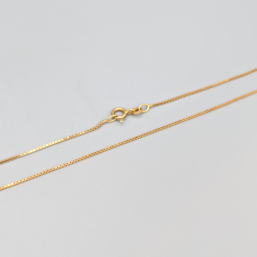 41cm Venezialänk i Förgyllt Silver S925 2.21g
