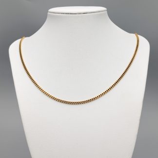54cm Balestra Pansarlänk i Guld 18K 15.72g