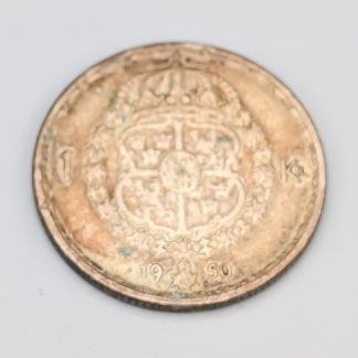 1 st 1 kr Sverige 1950 S400 7.01g 0mm