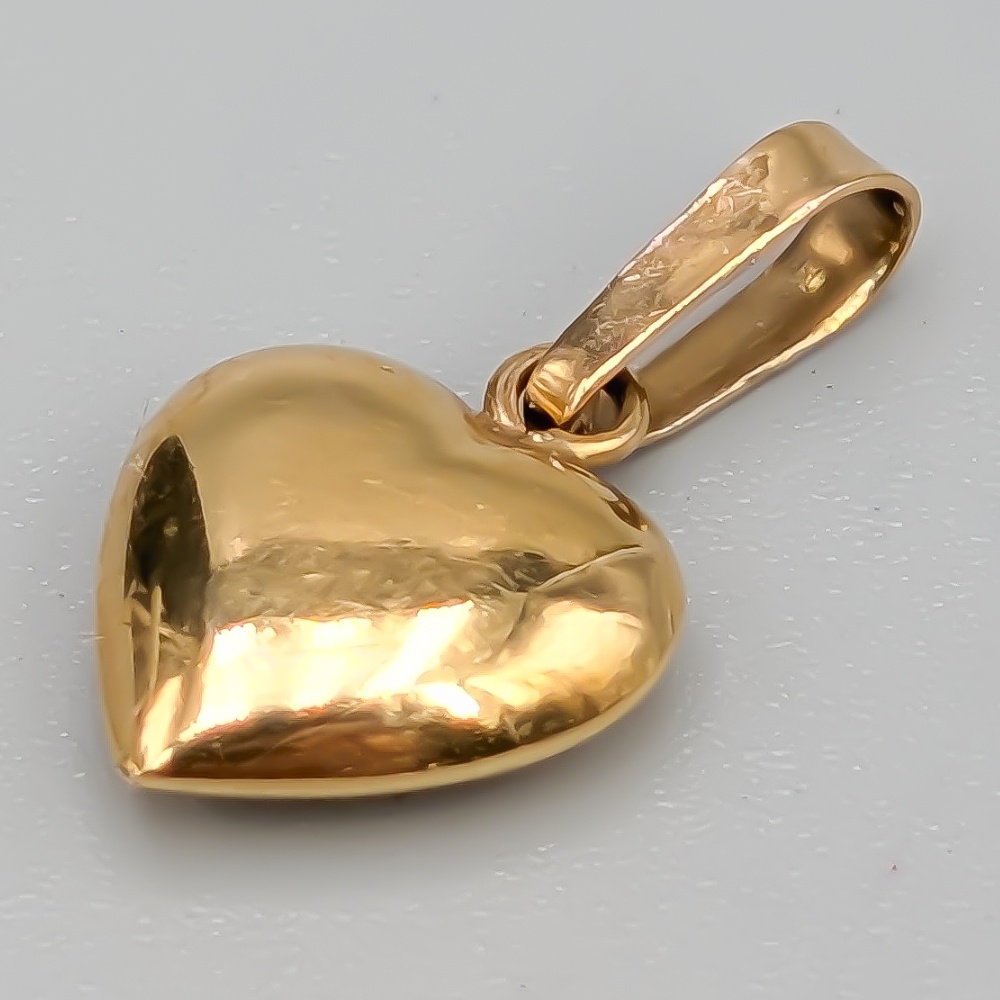 Hänge i Guld Hjärta 18K 0.33g