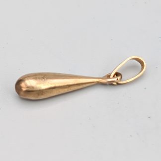 Hänge i Förgyllt Silver Droppe S830 1.17g 17mm