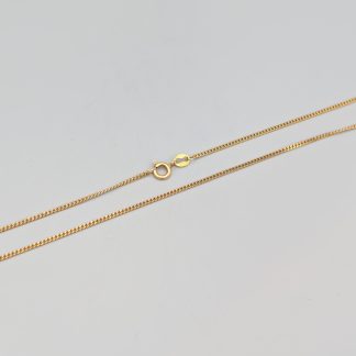 45.5cm Pansarlänk i Guld 18K 4.22g