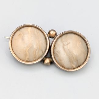 Antik Brosch i Silver S830 10.5g 42mm