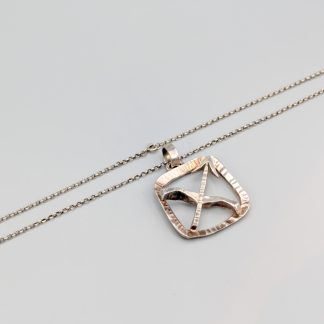 Ärtlänk i Silver med Hänge S925 27.09g