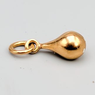 Hänge Förgyllt Silver Droppe S830 0.44g 11mm