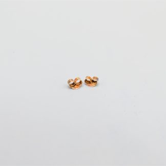 2 st Örhängestopp i Guld 18K 0.22g