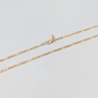 46.5cm Figarolänk i Guld 14K 5.59g