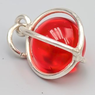 Hänge i Silver med Månadssten Juli S830 1.12g 15mm