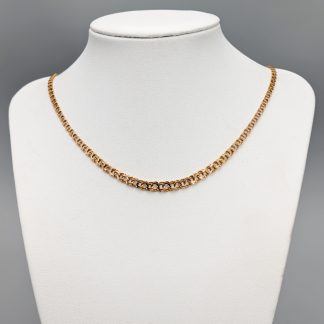 42cm Bismarcklänk i Guld 18K 8.28g