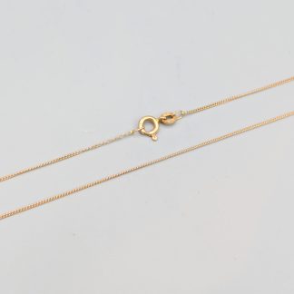 46cm Pansarlänk i Guld 18K 1.56g