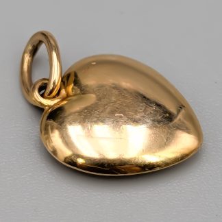 Hänge i Guld Hjärta 18K 0.7g 13mm