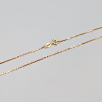 42cm Venezialänk i Guld 18K 2.5g