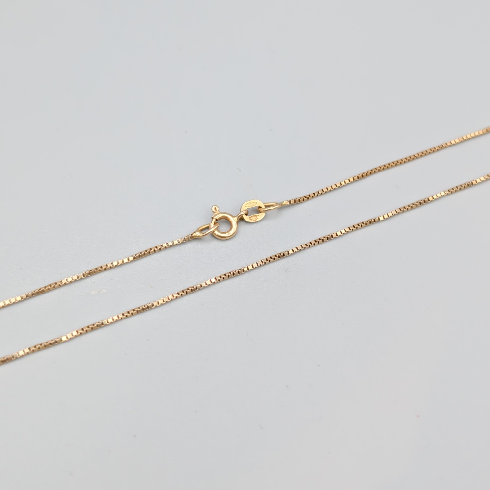 40cm Venezialänk i Guld 18K 2.29g