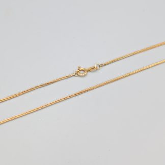 41.5cm Rävsvans i guld 18K 4g