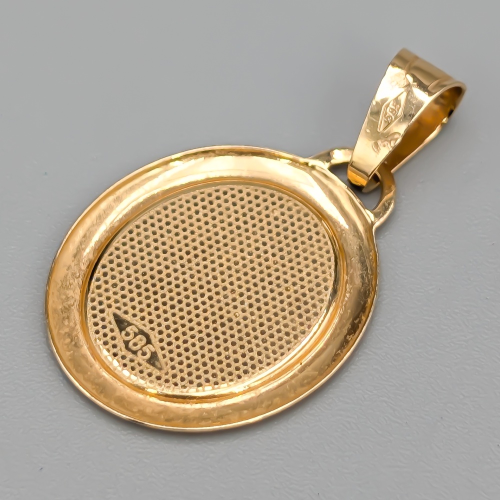 Hänge i Guld 14K 1.01g 19mm - Bild 2