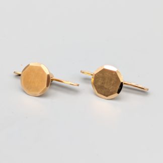 Manschettknappar i Guld 18K 3.02g 9mm