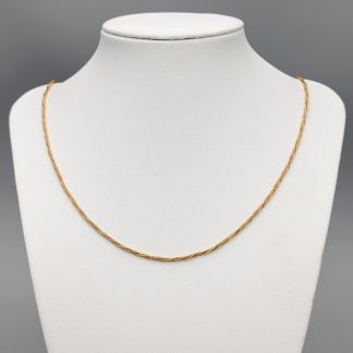 71.5cm Halsband i Guld 18K 8.41g