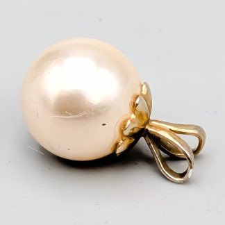 Hänge i Silver med Fauxpärla S830 0.85g 12mm
