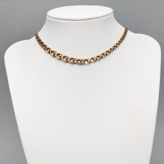 47cm Doserad Bismarcklänk i Guld 18K 14.43g