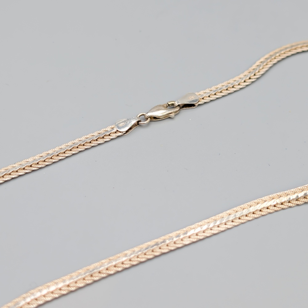 40cm Rävsvans i Silver S925 13.82g - Bild 2