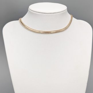 40cm Rävsvans i Silver S925 13.82g