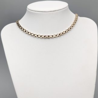 44cm Halsband i Silver S925 34.13g