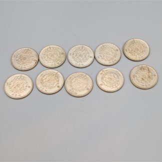 10 st 1 kr Sverige 1942-1950 S400 69.48g 25mm