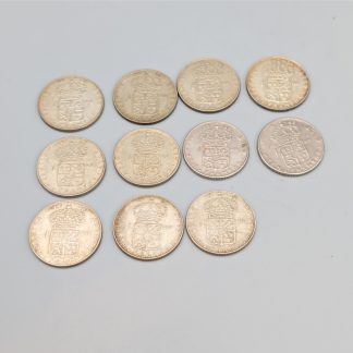 11 st 1 kr Sverige 1950-1973 S400 76.64g 25mm